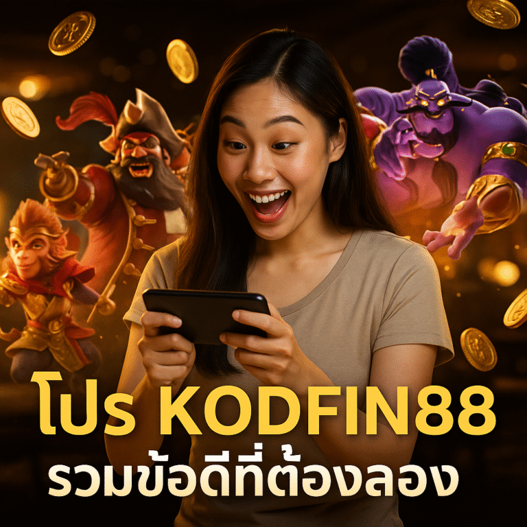 โปร KODFIN88 รวมข้อดีที่ต้องลอง