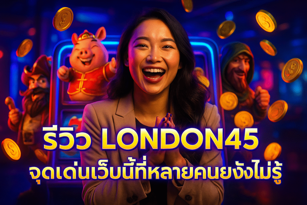 รีวิว LONDON45 จุดเด่นเว็บนี้ที่หลายคนยังไม่รู้